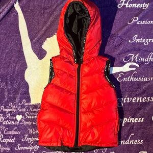 Toddler DKNY puffer vest
